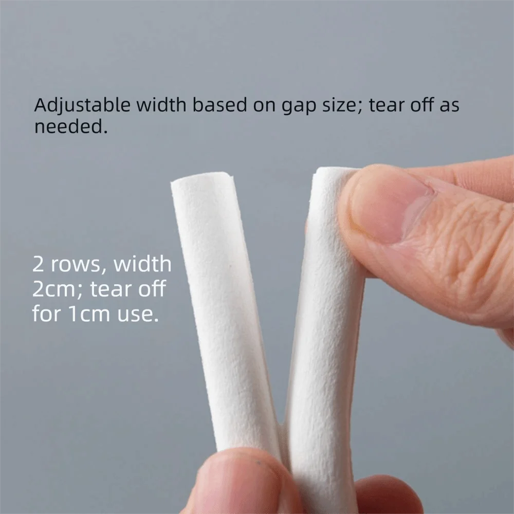

Flexible Weatherstripping Seal Strip Self-Adhesive Premium Quality Windproof Seal Durable Gap Sealing Draft Stopper