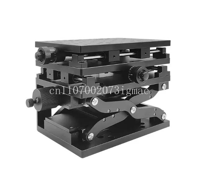 3D manual fine-tuning platform Precision sliding table Laboratory XYZ displacement table Optical precision 3D testing table