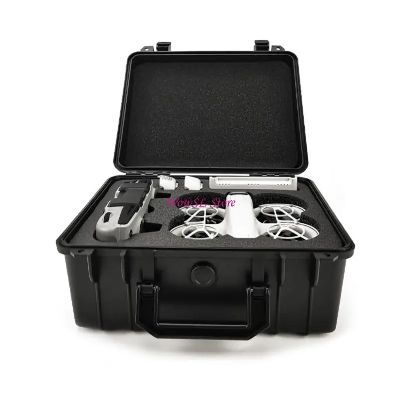 

Travel Friendly Guard Box, PC Construction With Foam Inner Layer, Waterproof And Drop Resistant For Drones HX5E