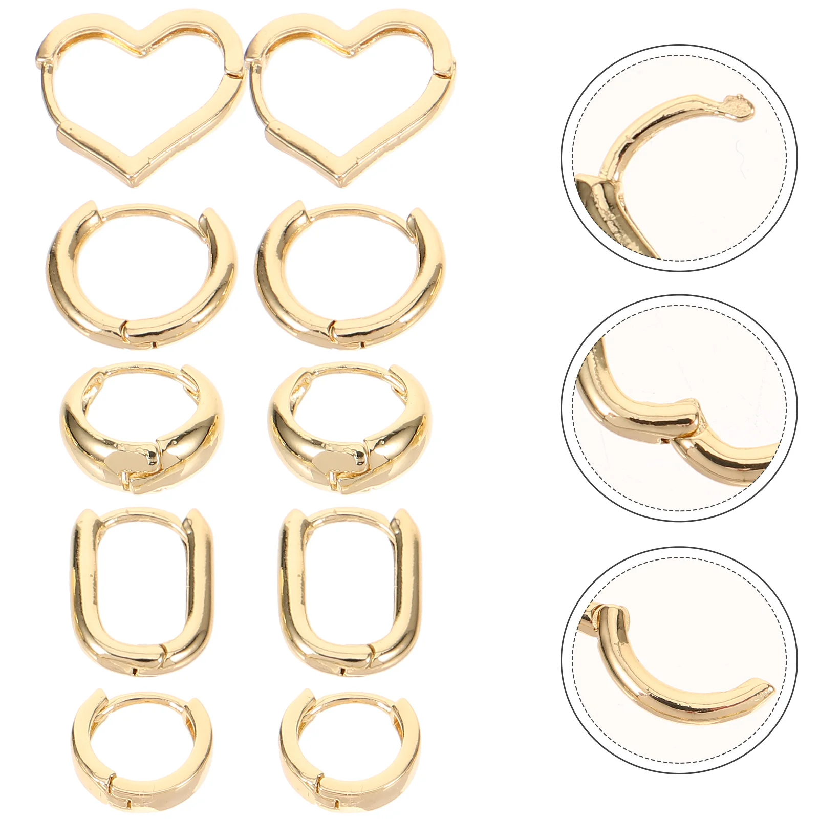 

Earring Set Jewelry for Women Earrings Wide Hoop Everyday Cute Teen Girls Teens