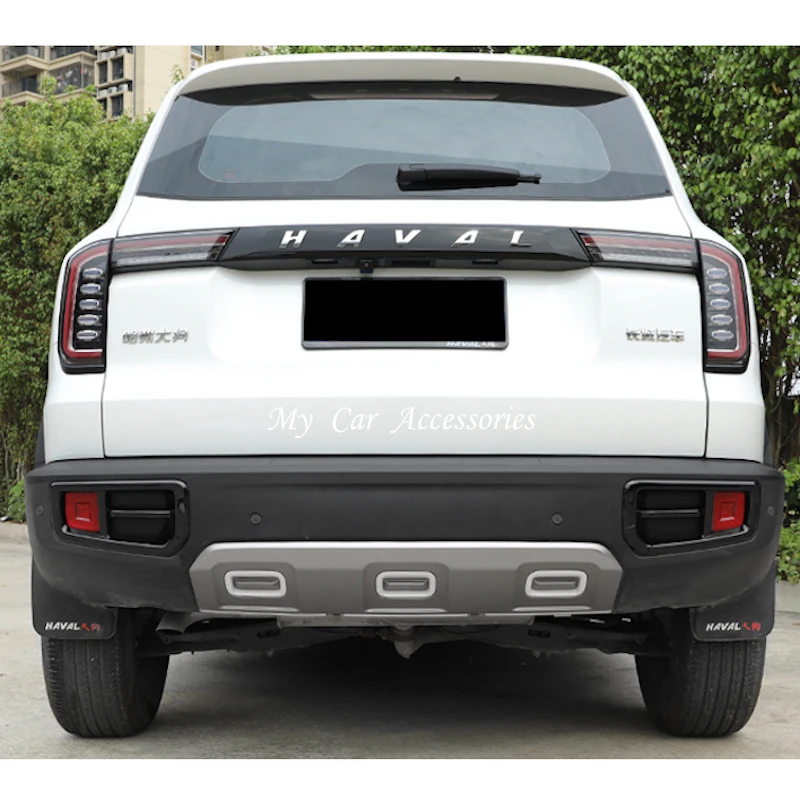 For Great Wall HAVAL DARGO 2021-2023 Front Rear Fog Light Headlights Tail Lamp Frame Cover Trims Car Moulding Accessories