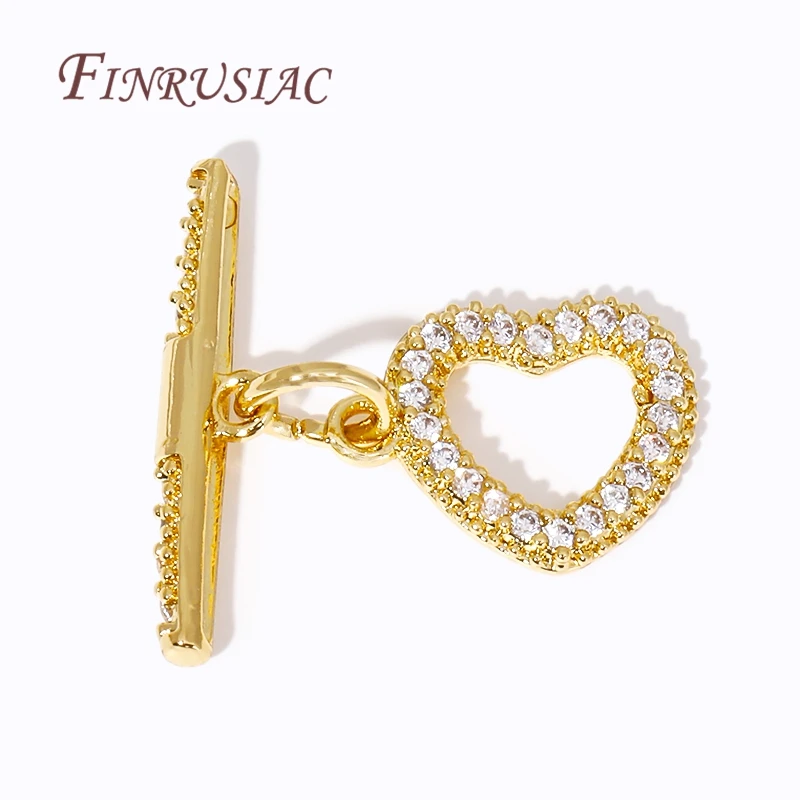 Fermoir à bascule OT plaqué or 18 carats pour bijoux, connecteurs de fermoirs de Bracelets, accessoires de bricolage, résultats de fermoir de collier