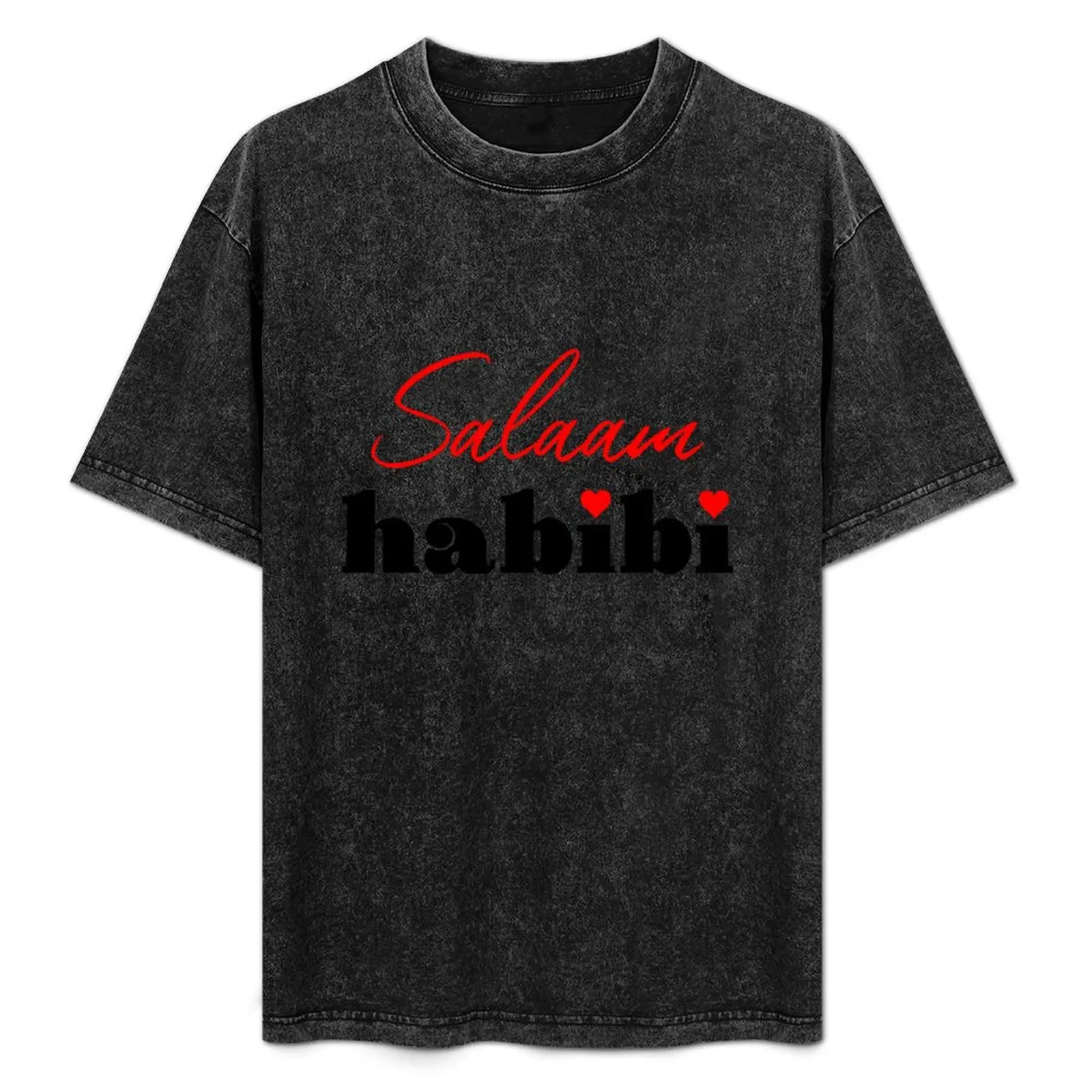 Salaam Habibi - Islam T-Shirt rapper graphic tees anime t shirts cute tops Men's cotton t-shirt