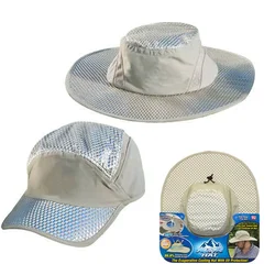 MOONBIFFY Hot Selling Arctic Cap Cooling Ice Cap Sunscreen Hydro Cooling Bucket Hat Arctic Hat with UV Protection Keeps You Cool