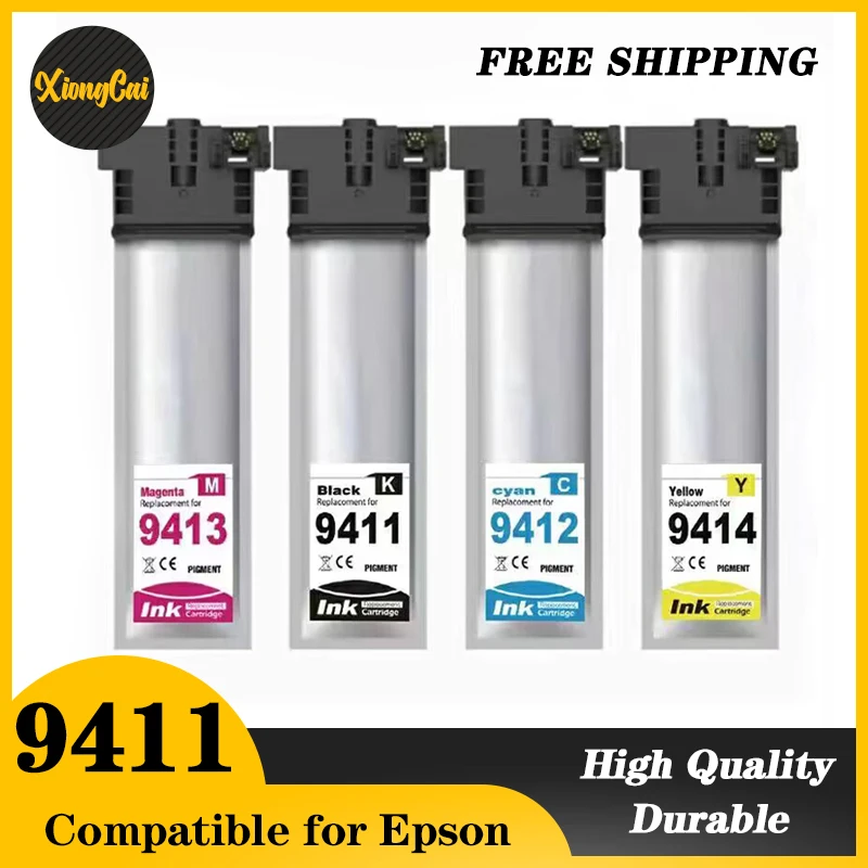 New Compatible for  Epson T9411 T9412 T9413 T9414 ink bag WF-C5290 WF-C5790 ink bag (South American Version Only )