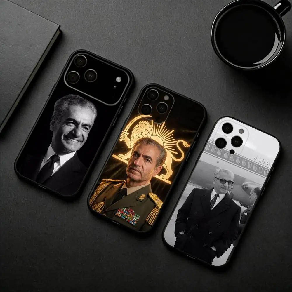 

M-Mohammad Reza P-Pahlavi Iran Phone Case Silicone Soft For IPhone 17pro 16 15 14 13 12 11 X XR Plus Pro Max Plus