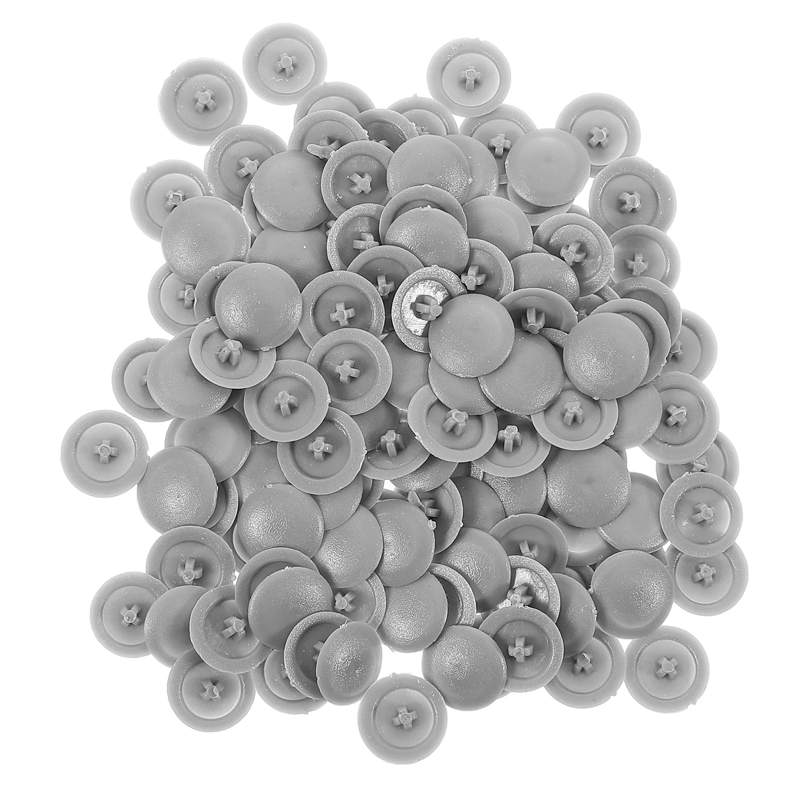 

500 Pcs Screw Cap Decorative Cover Hinge Caps Small Plastic Folding Protection Bolt Covers