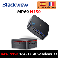 [World Premiere]Blackview MP60 NEW Mini PC Windows 11 PC Intel N150 16GB 512GB SSD 4K HD Doble HDMI Dual-Band 2.4G