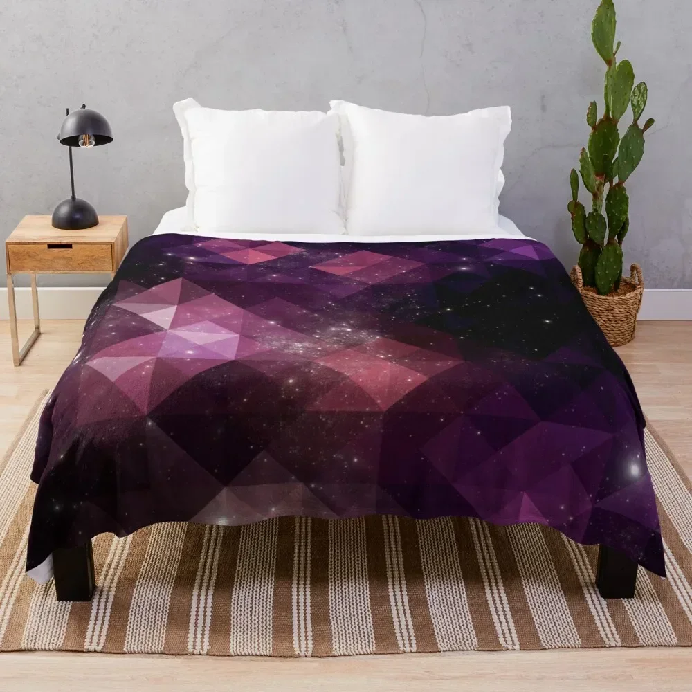 

Space Throw Blanket Flannel Fabric Quilt Tourist Blankets