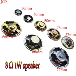 2pcs New Original Ultra-thin Mini speaker 8 ohms 8 1 watt 1W 8R Diameter 30MM 40MM 50MM 57MM 66MM 77MM LoudSpeaker