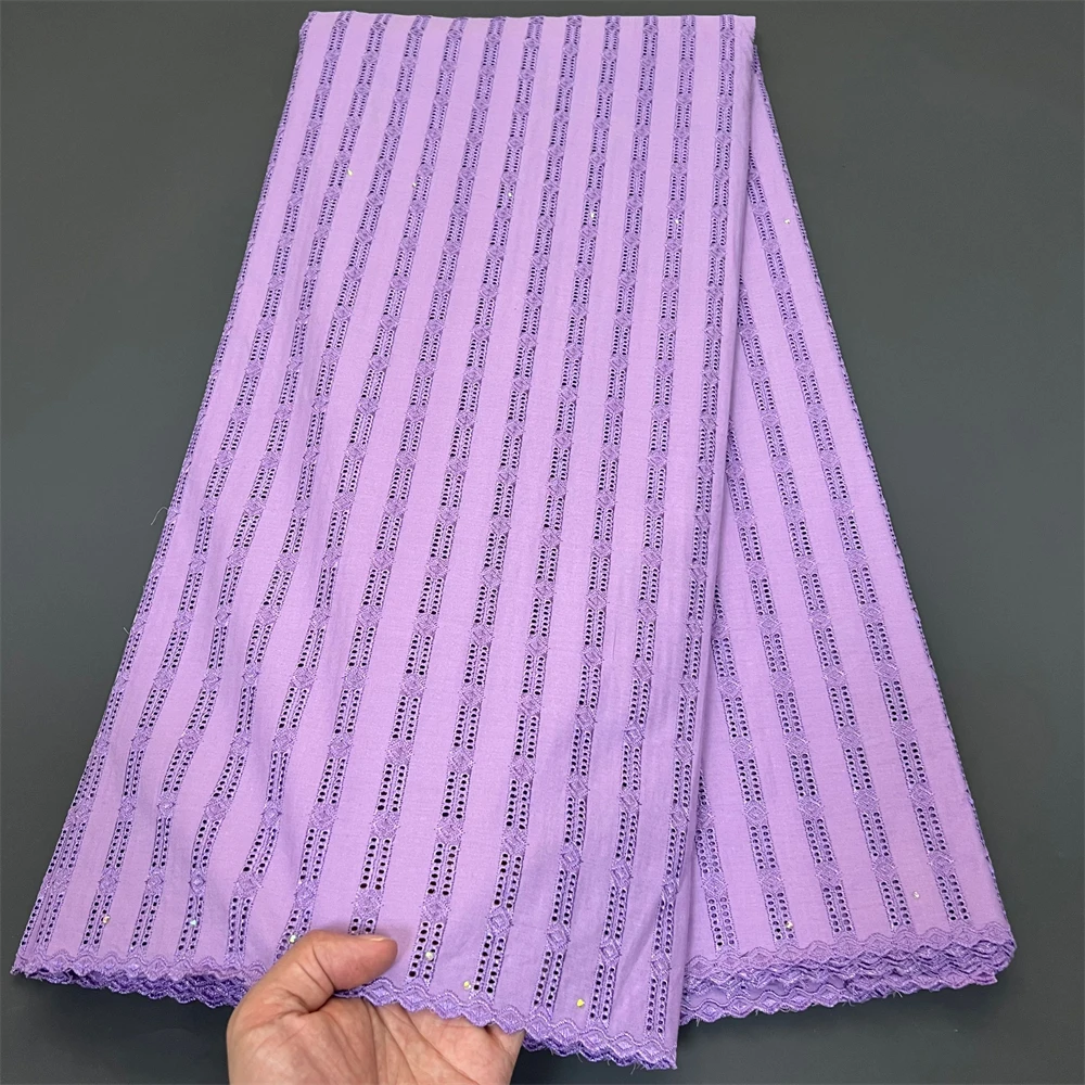 African Cotton Lace Fabric 2024 High Quality Swiss Voile Lace Fabric In Switzerland Nigerian Voile Lace For Sewi hz1328