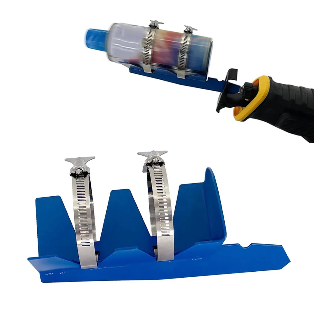 Adjustable Clamping Can Holder One-handed Operation Non-slip Grooved Base Rust-proof Metal Components Shaker Adjustable