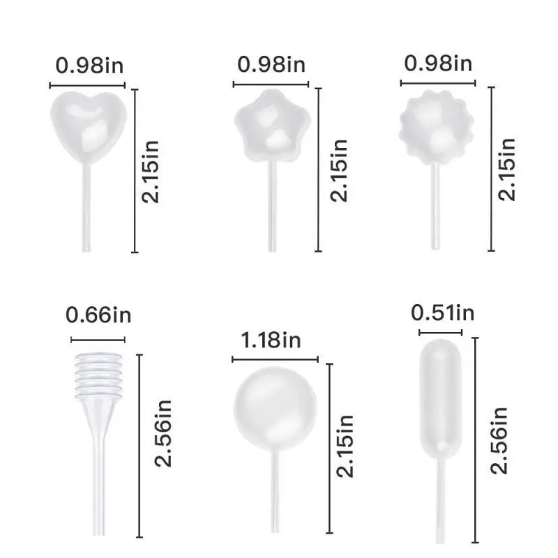 50/100 stücke Kunststoff pipetten 4ml Cupcake Pipetten Transfer Squeeze Dropper geeignet für Schokolade Cupcakes Erdbeeren Eis – Detail 2