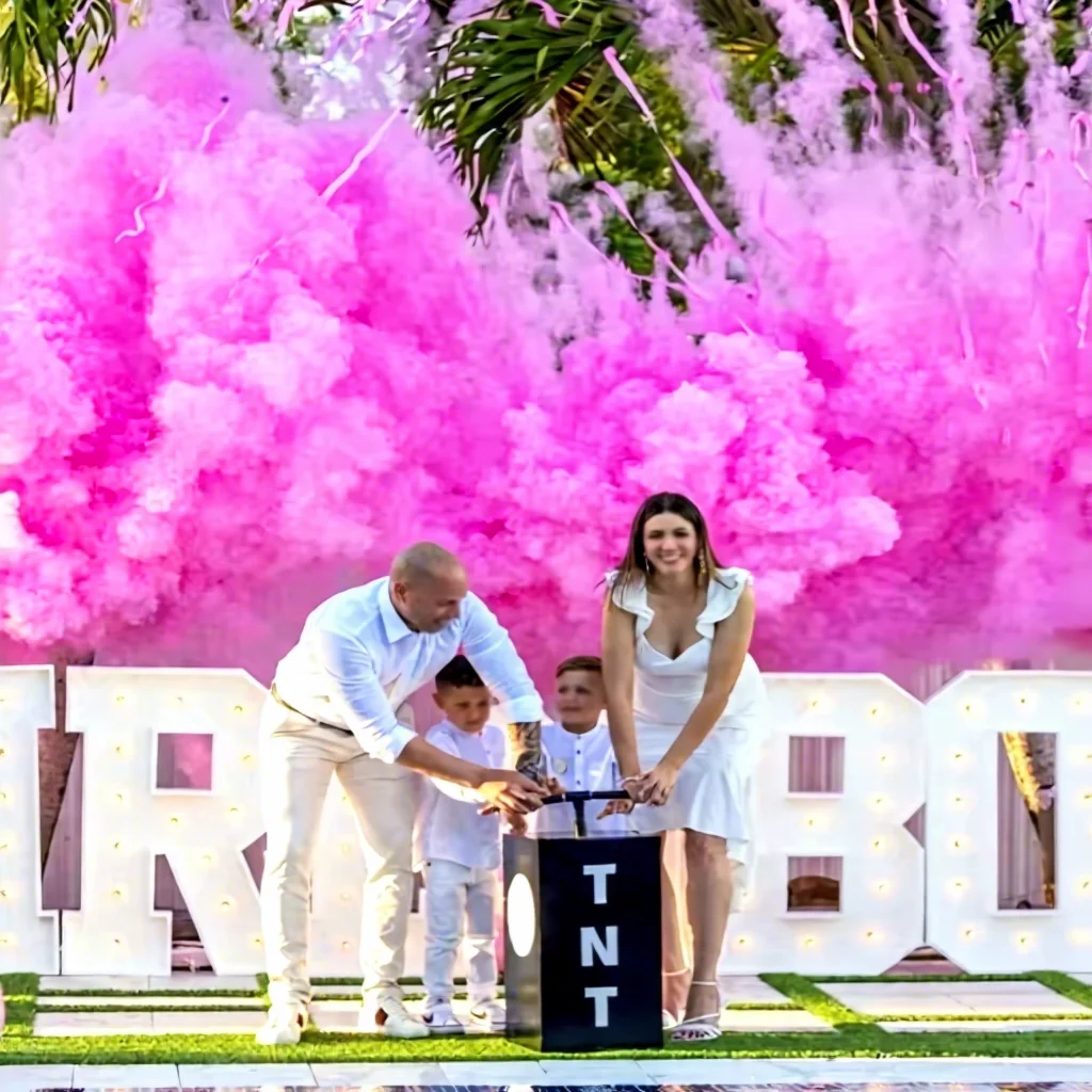 Electronic Remote Control Gender Reveal Outdoor  Wedding Party Graduation Baby Shower