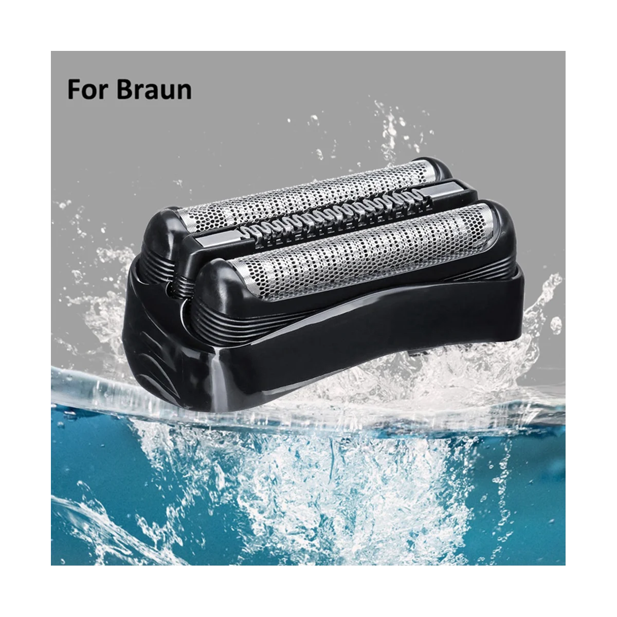 21B Men Shaver testina di ricambio per Braun Series 3 301S 310S 320S 330S 340S 360S 3010S 3020S 3030S 3040 rasoi elettrici