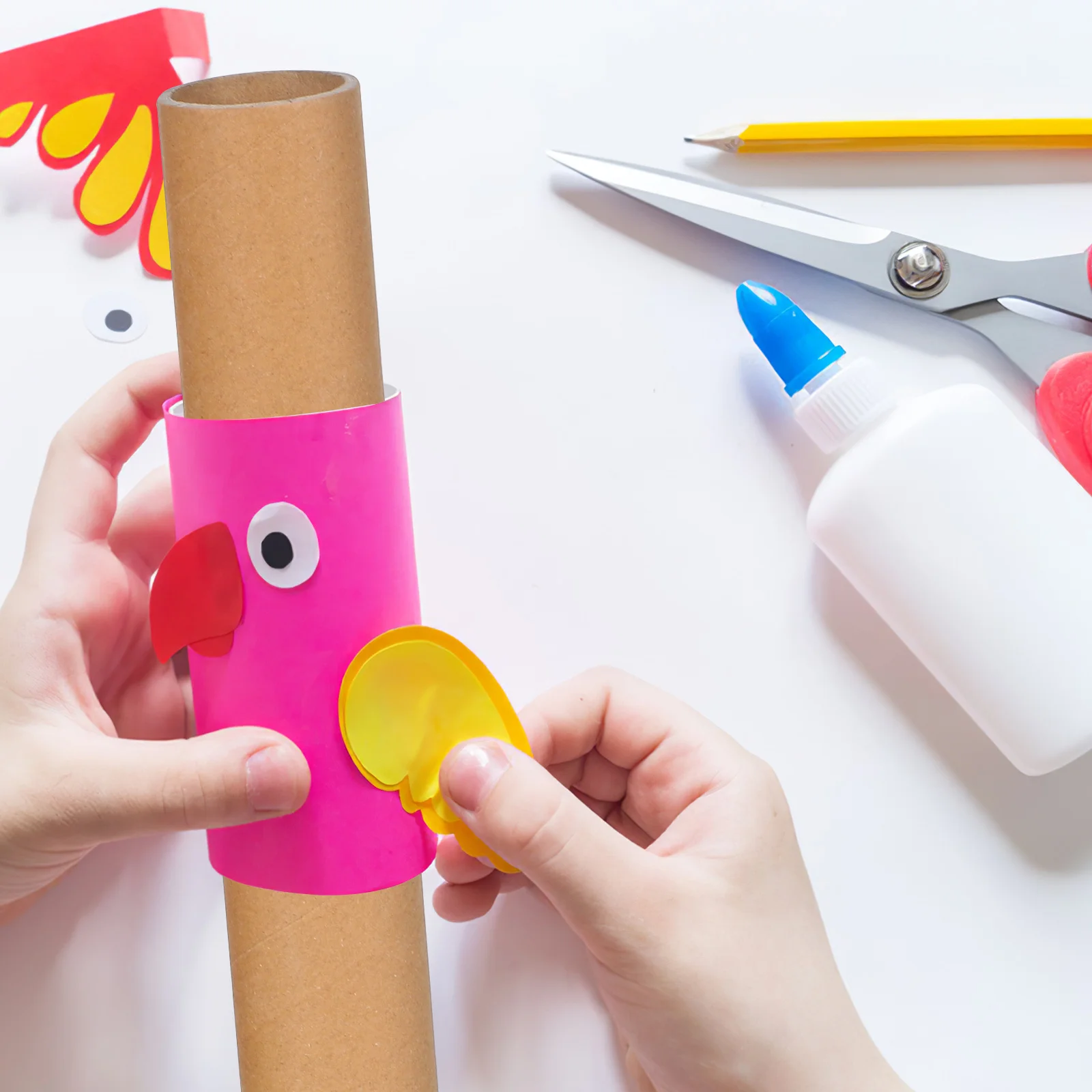 

20pcs Round Kraft Paper Tubes For Crafts Storage Organization Spacesaving Stackable Mailing Tubes Bulk Packaging For Art Prints