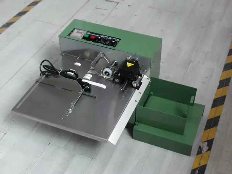 Máquina de codificación automática de 220V y 110V, impresora de bolsas de plástico, impresora de fecha, máquina de codificación de tinta ZY-380F