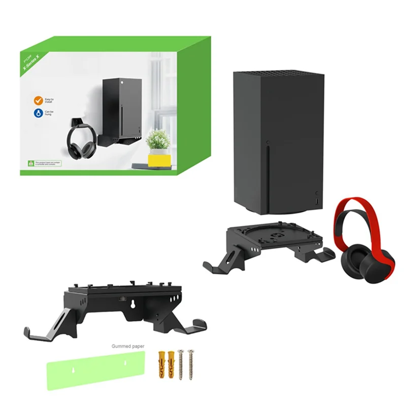 ملحقات استبدال حامل المضيف المثبت على الحائط لوحدة التحكم في الألعاب من السلسلة X ملحقات الألعاب