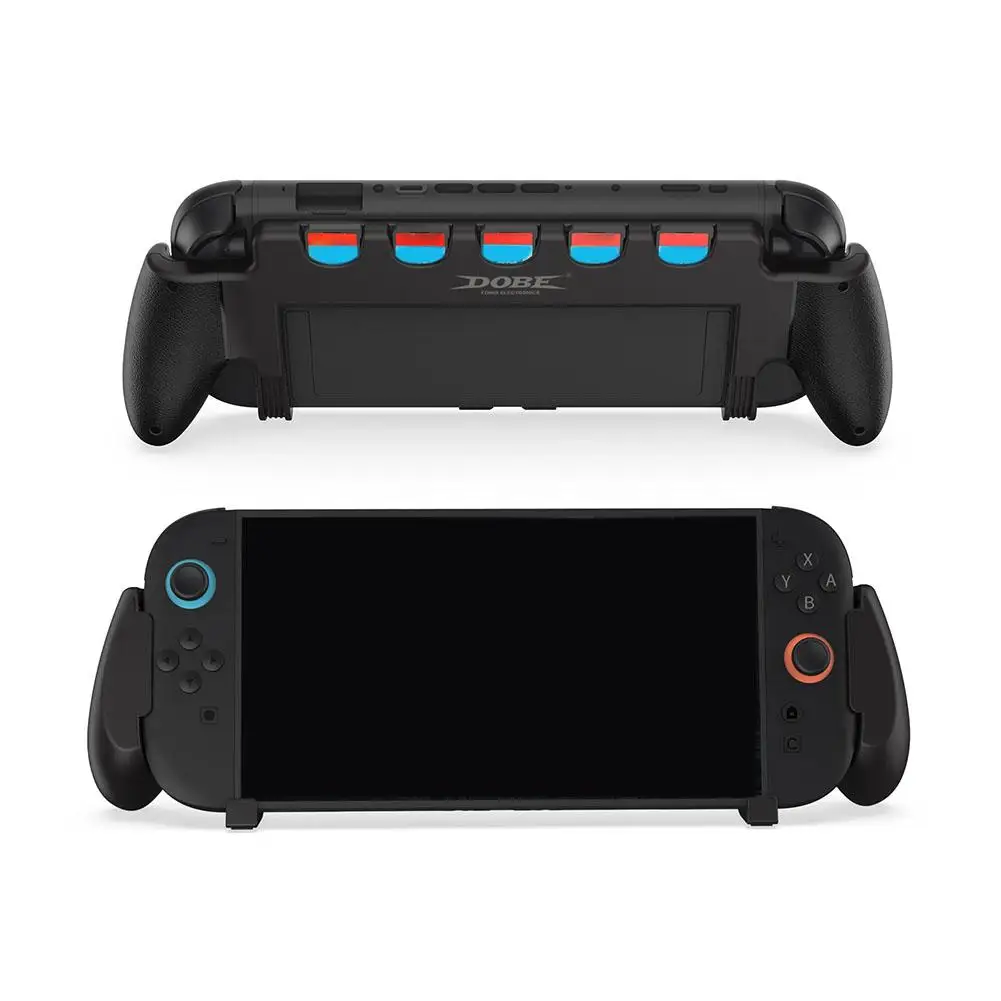 للتبديل 2 قبضة الحال بالنسبة مع 5 فتحات لعبة مكافحة زلة قبضة حامل مريح قبضة حامل لملحقات نينتندو