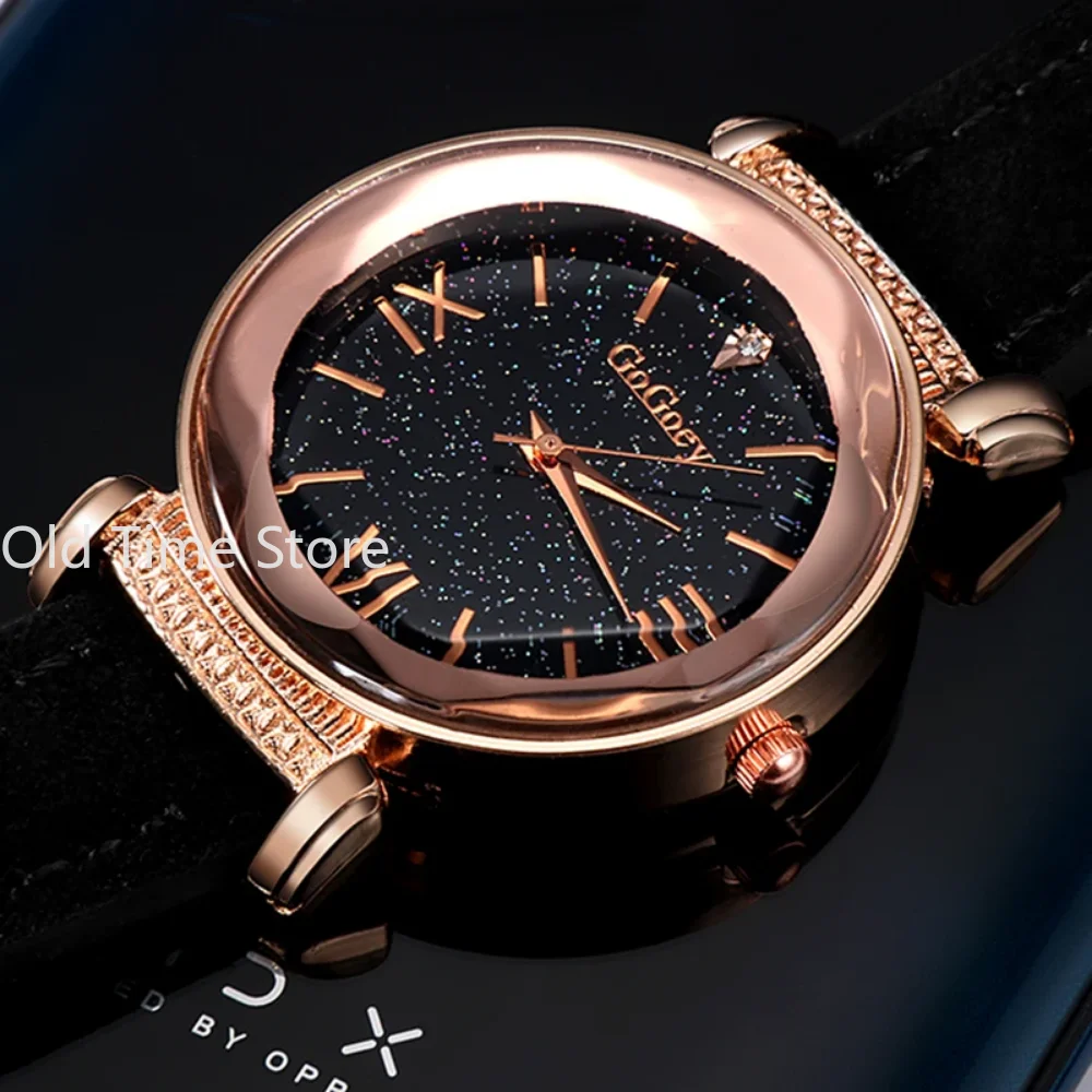 Reloj vacío de estrella para mujer, pulsera de pétalos de celebridades web, cinturón de ciruela, relojes femeninos