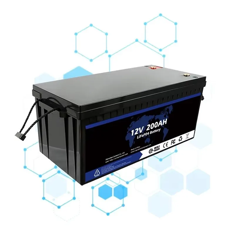 Baterías de Litio Lifepo4 para Energía Renovable, Paquete de 12v100ah 200ah 300ah, Ciclo Profundo, Almacenamiento Solar, Batería de Almacenamiento de Energía de 24v 36v 48v