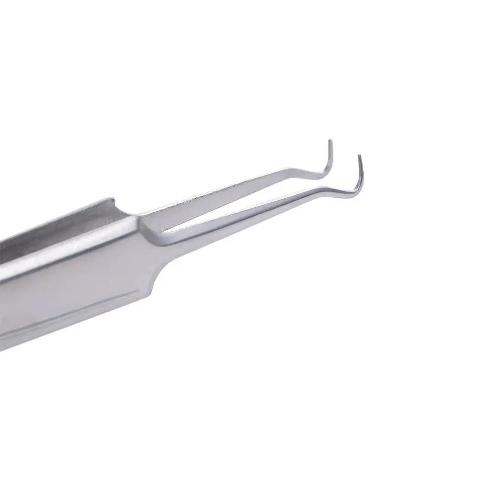 Ultra-fine Cell Pimples Blackhead Clip Light Weight Stainless Acne Tweezers Easy to Use Effort-saving Acne Needle Removal Tool