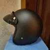 Motorradhelm Four Seasons Casco Moto Helm Roller Jethelm DOT-Zertifizierung Motorradausrüstung 3