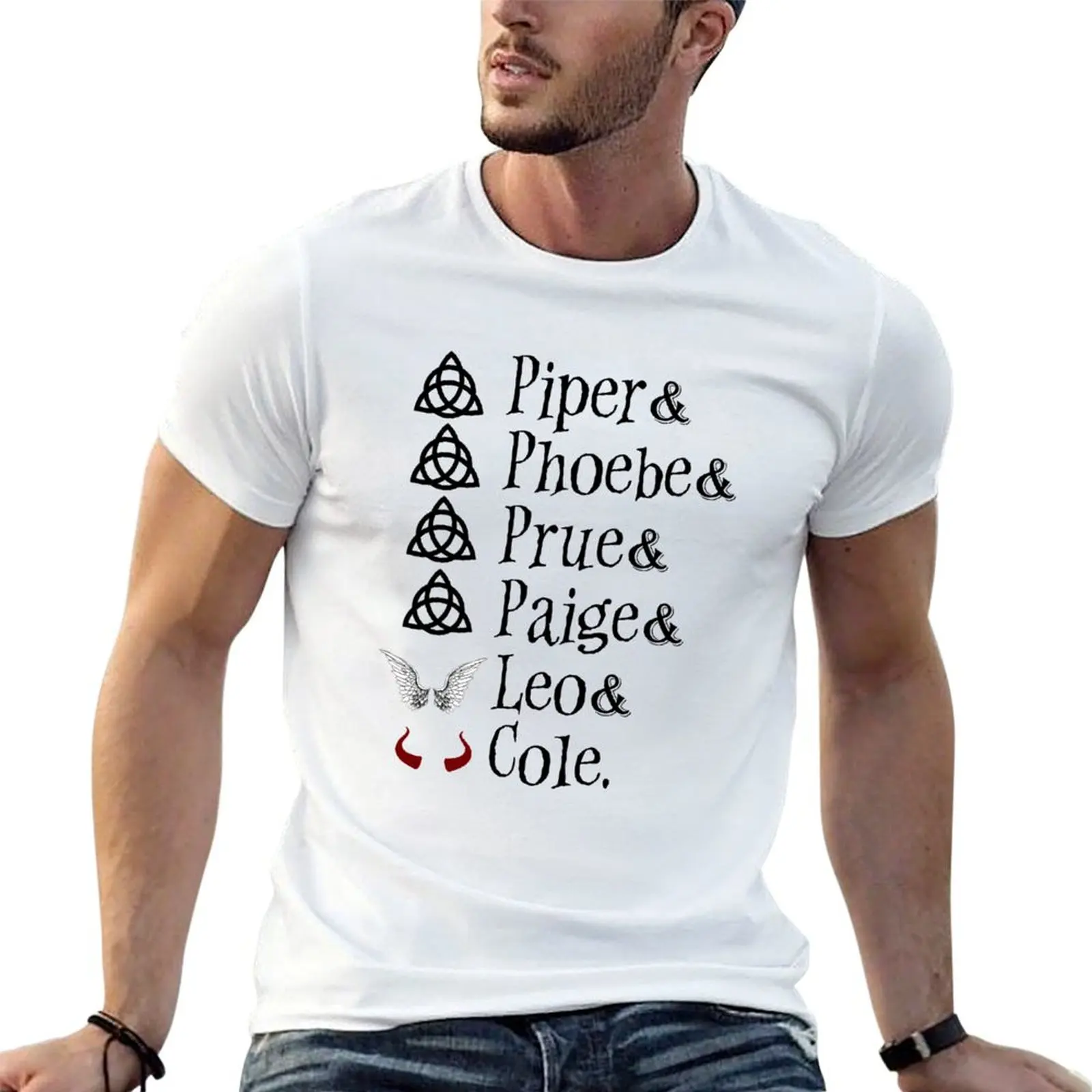 Charmed Names T-Shirt Labor Work Casual T-Shirt