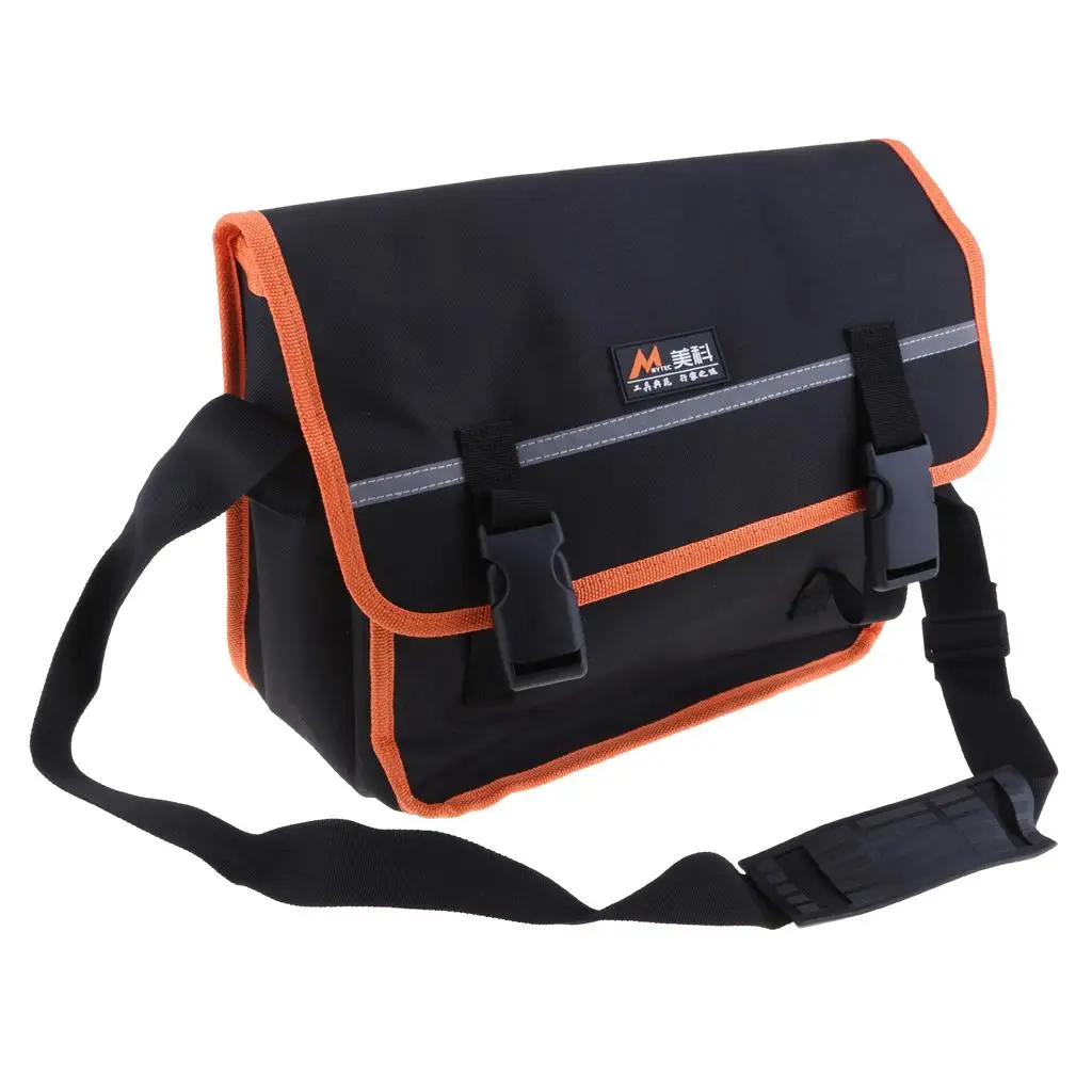 Multifunctional Hardware Storage Bag Waterproof Oxford Cloth Tool Organizer Bag for Contractor Repairs