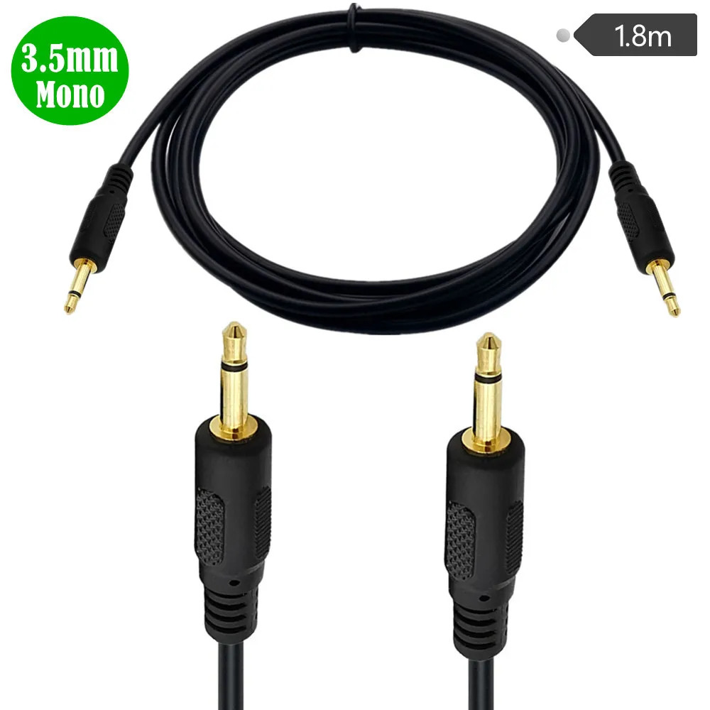 3.5mm kabel Mono 3.5mm 1/8 \