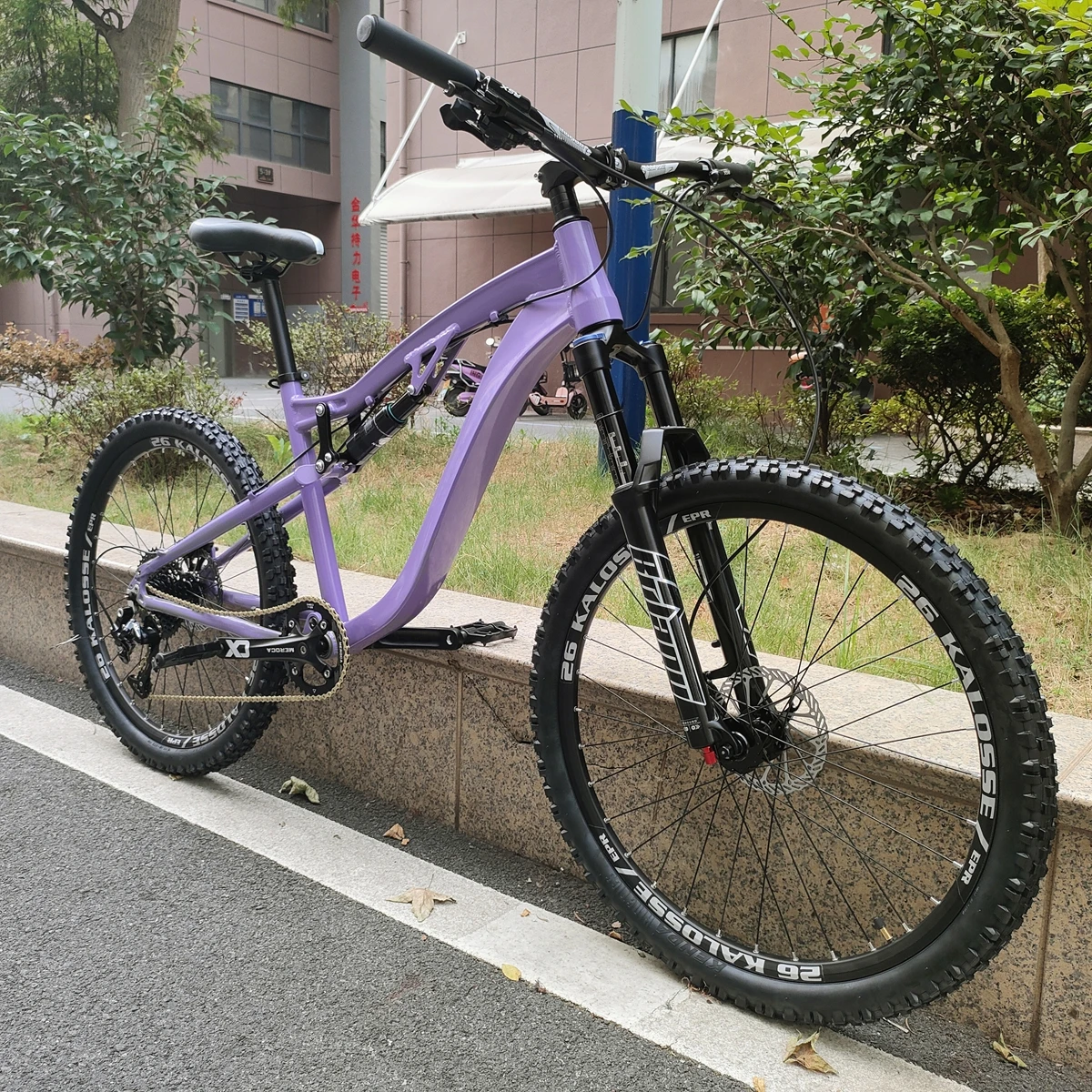 Kalosse  Air Fork  140mm Travel  7 Bearings Hubs   Hydraulic Brakes Mountain Bicycle, 11 Speed Bicycle, 26 \