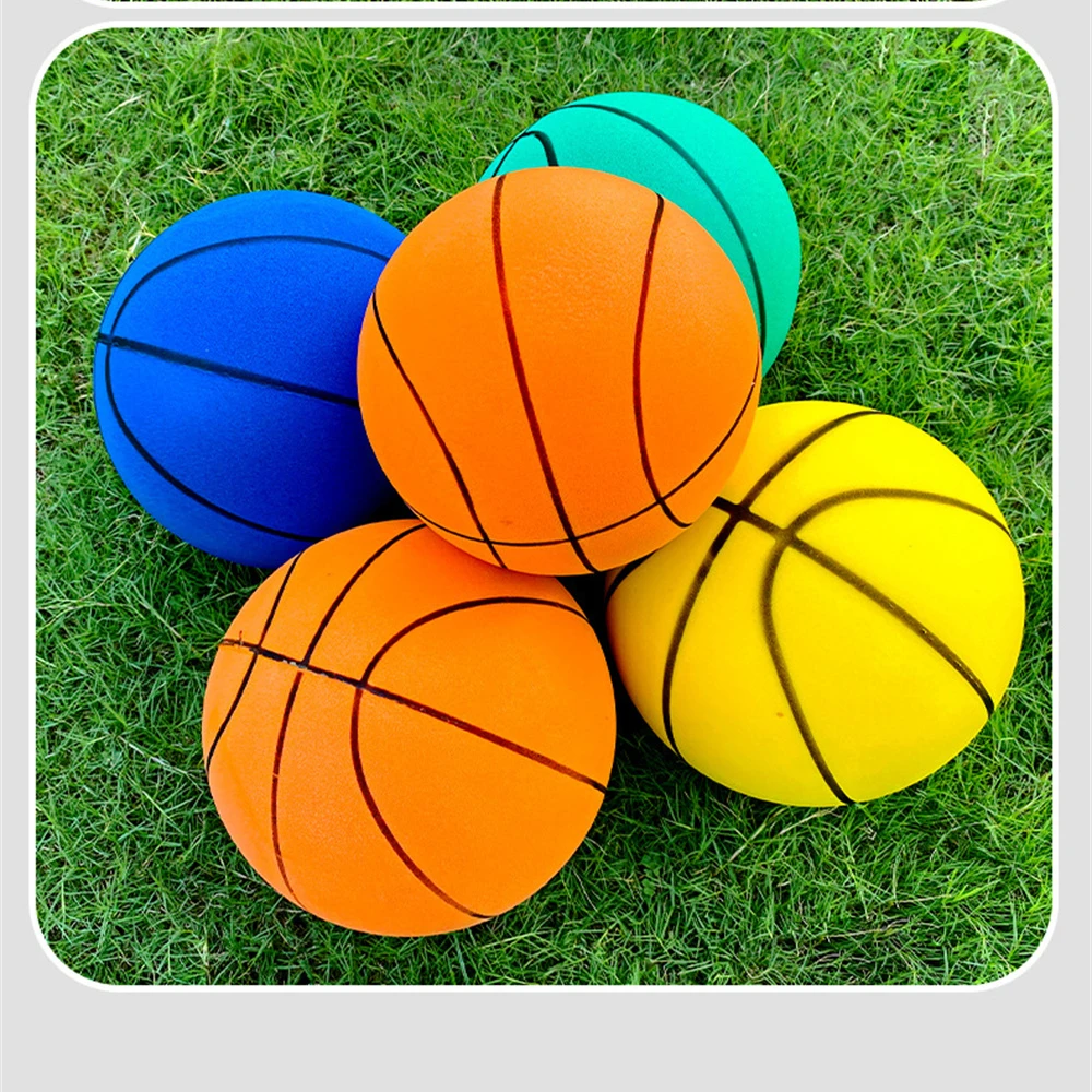 Bounce Basketball Sports Indoor Elastic Force 24cm Upgrade Bubble Toy Ball Zabawki dla dzieci Bezpieczna i nieszkodliwa piłka Bounce Mute Ball