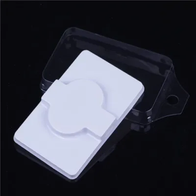 100set  plastic eyelash boxes eyelashes storage case eye lash packing box makeup packaging tools accessories clear color