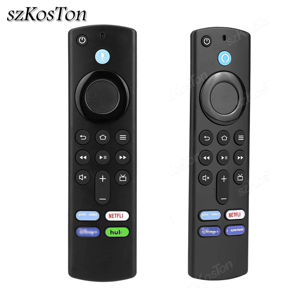 Replacement Voice Remote Controller for Smart Fire TV Stick 3rd Gen Fire TV Cube Fire TV Stick Lite 4K with AMZO Music Button