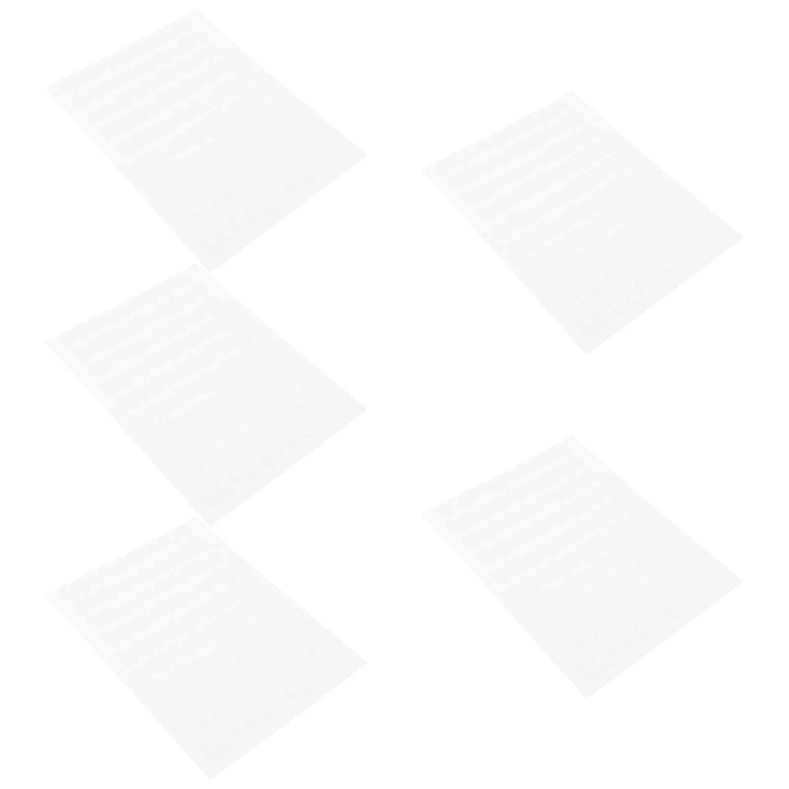 500 Stuks Transparante Verwijderbare Dubbelzijdige Zelfklevende Gel Stippen Voor Muur Opknoping Museum Home Decor Clear Duim Kopspijkers Lijm Tape