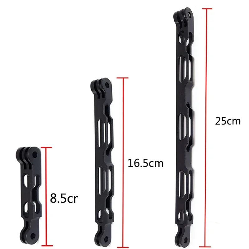 Удлинитель из алюминиевого сплава, удлиненный кронштейн для селфи с адаптером 1/4 для Insta360one R X2 Gopro, аксессуары для экшн-камеры