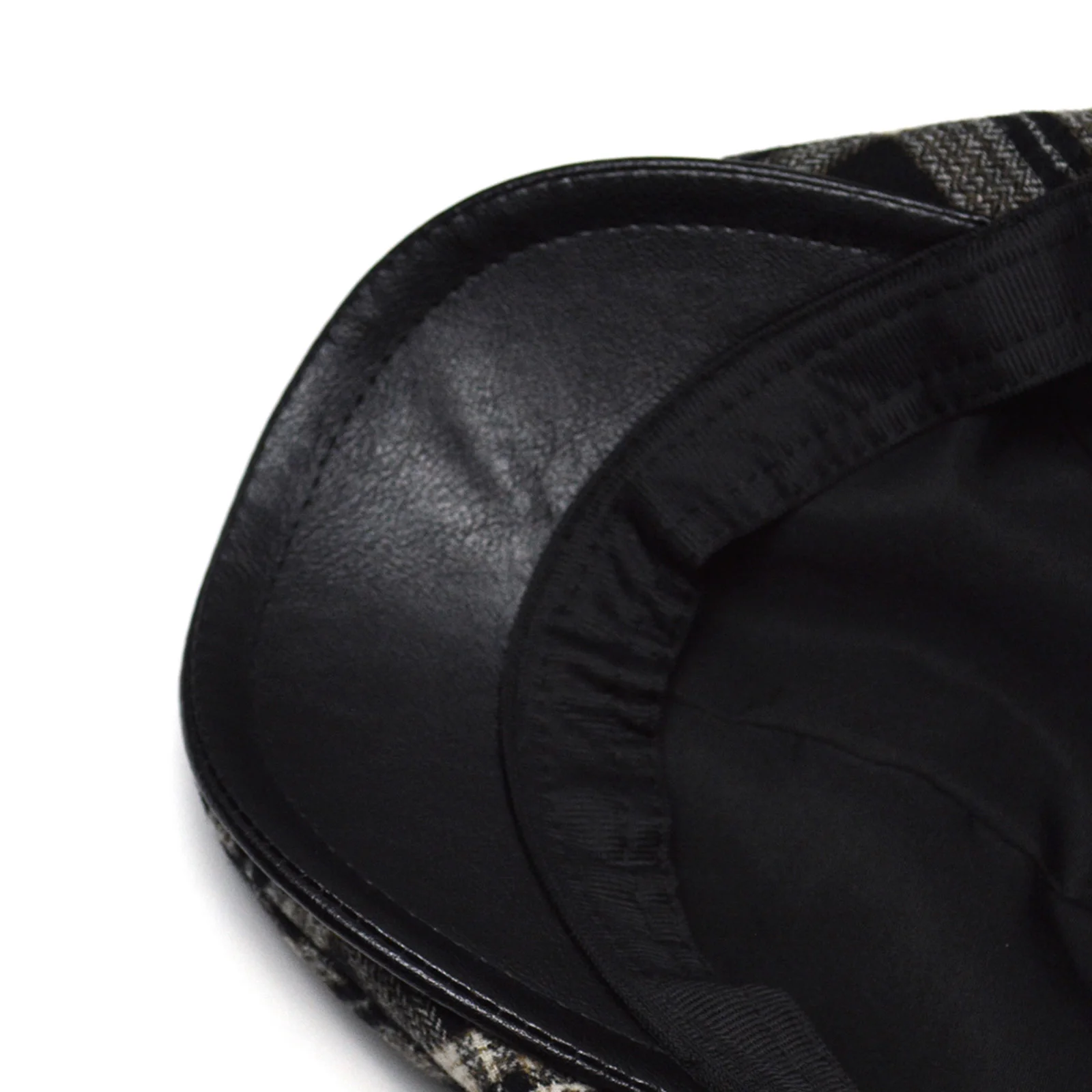 الرجعية النساء الرجال موزع الصحف قبعة مسطحة منقوشة بطة اللسان قبعة الفنان الرسام القبعات للسفر والتسوق والحفلات #5