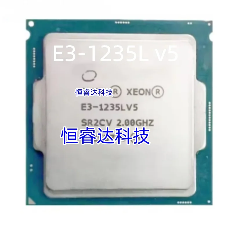 Xeon E3-1235L v5 E3 1235Lv5 E3 1235L v5 2.0 GHz Quad-Core 4-Thread CPU Processor 25W LGA 1151