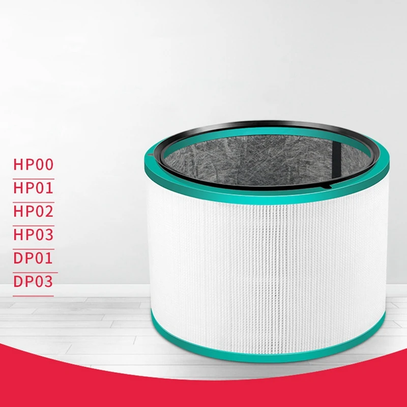 2 PCS Hepa Filter For Dyson Air Purifier TP00/TP01/TP02/TP03/AM11/HP00/HP01/HP02/HP03/DP01/DP02 Models Parts Replacement