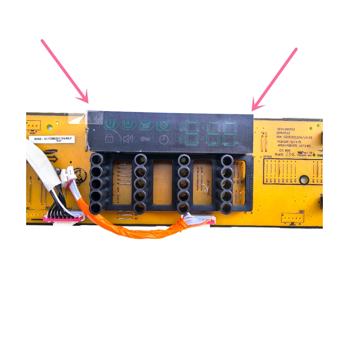 Новая плата для стиральной машины Samsung, компьютерная плата DC92-01776M DC92-01769D DC41-00254A DC41-00252A DC41-00203B плата Новая плата для стиральной машины Samsung, компьютерная плата DC92-01776M DC92-01769D DC41-00254A DC41-00252A DC41-00203B плата