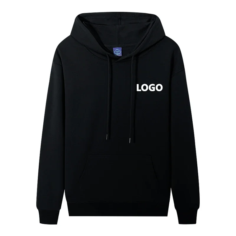 تخصيص 60% قلنسوة من القطن الرجال موضة كم طويل بلوزات النساء شخصية مطبوعة الشارع الشهير هودي البلوفرات سوداديراس #4