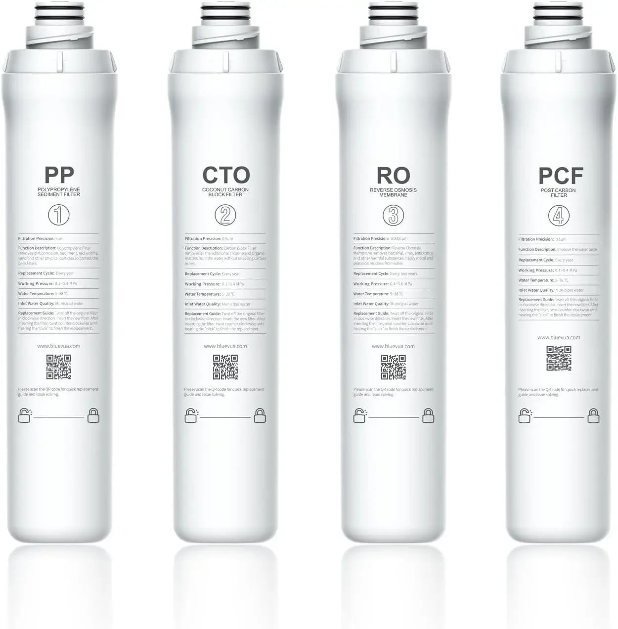 

Набор из 4 сменных фильтров, комплект из 4 фильтров