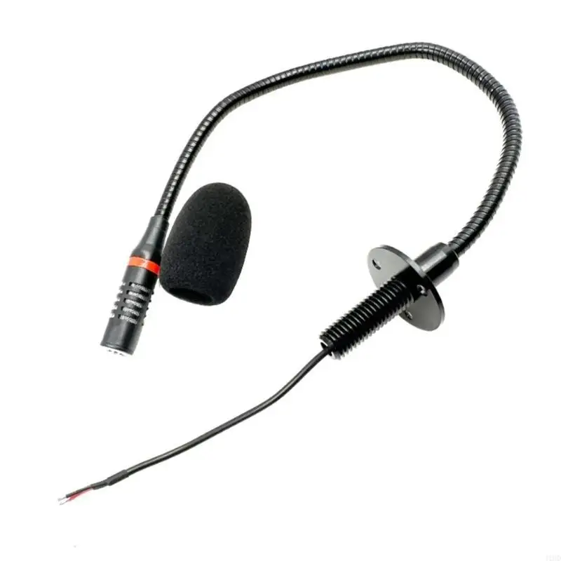 J1HD حساسية عالية -32dB ± 3DB MIC MIC MICSONECK MICROPHONE 2.2KΩ و EPHENTINCEDS FOR LIVE DRIESSION