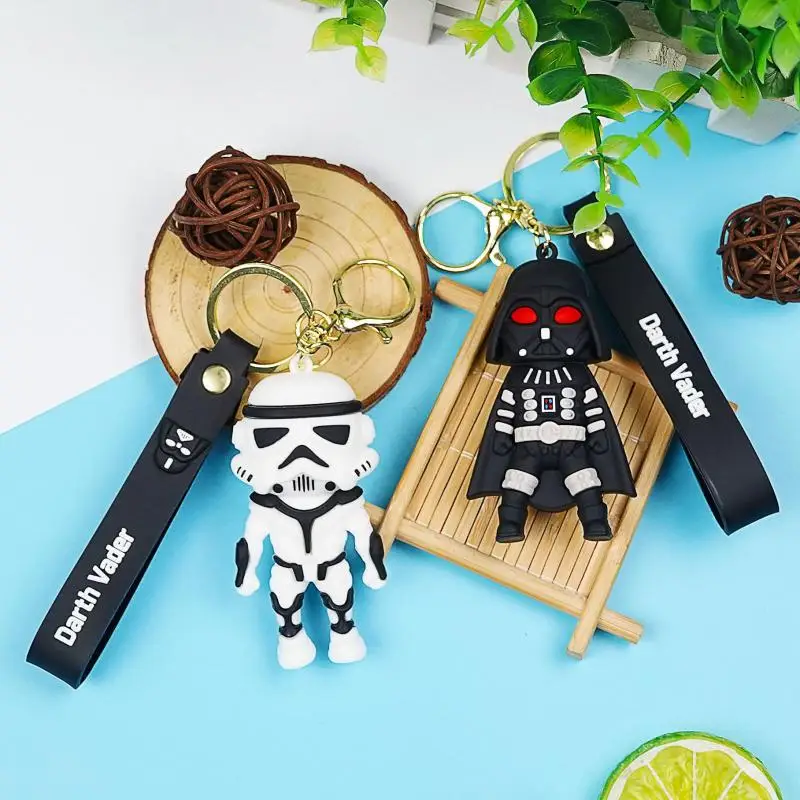 New Star Wars Darth Vader Doll Model Toy Keychain Pendant Bag Pendant Vader Imperial Stormtrooper Fan Holiday Gift