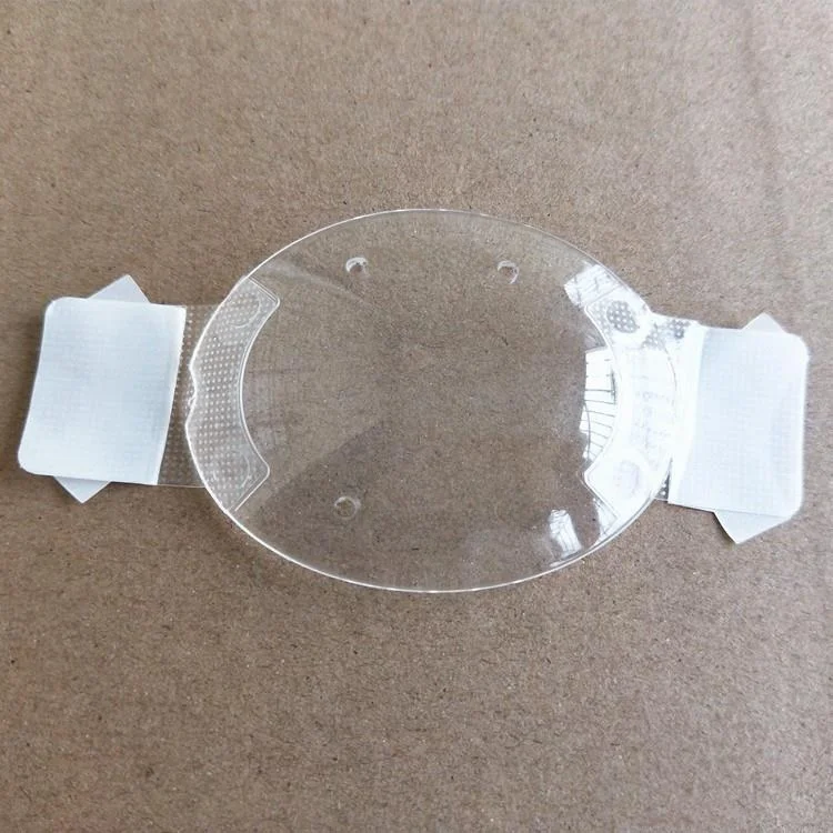 

Self-Adhesive Elliptical Eye Patch for Eye Protection after Laser Surgery Dustproof Windproof Transparent Single Eye Mask