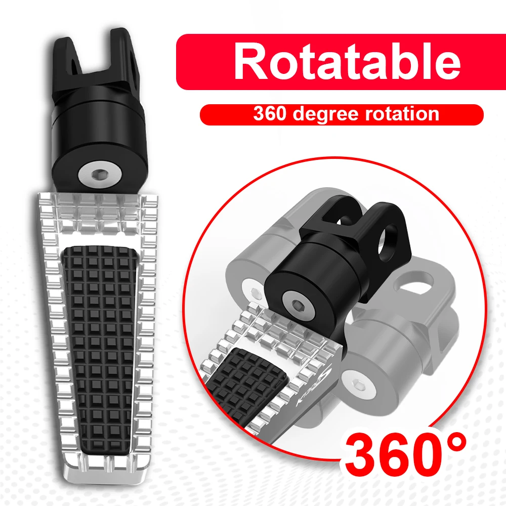 Motorcycle Adjustable Front and Rear Foot Pegs Footrests Pedal Fit For BMW K1300S 2008 2009 2010 2011 2012 2013 2014 2015 2016 6