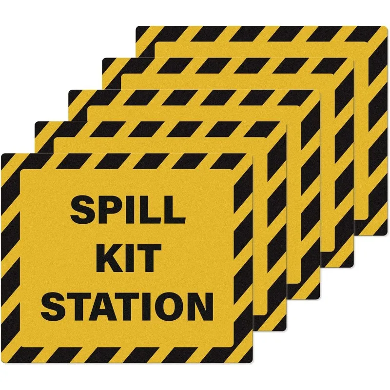 تسجيل محطة عدة تسجيل الفينيل ملصقات السلامة ذاتية اللصق مقاوم للماء ملصق الطوارئ للداخلية والخارجية 15 سنتيمتر PVC KK #2