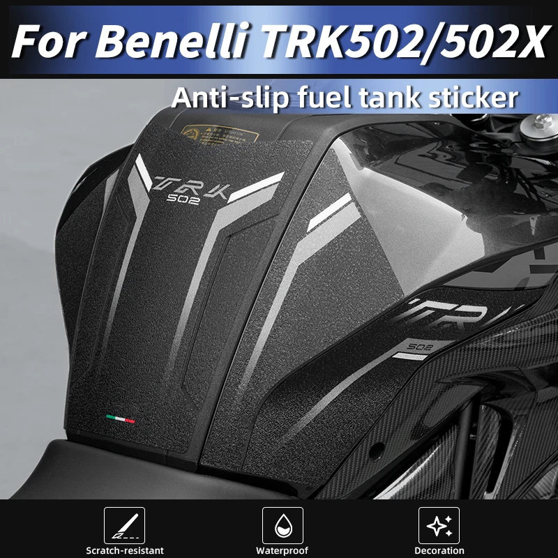 

Suitable for 2023 Benelli TRK 502 & 552 X Tank Grip Pad 3M Adhesive Residue-Free Thickened Material Mod Parts