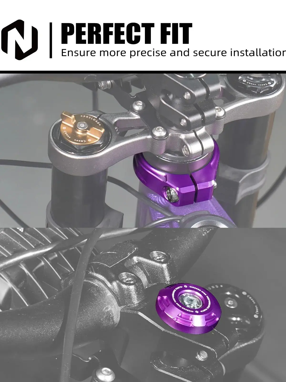 AliExpress NICECNC For Surron Light Bee X S L1E Front Fork Suspension Core & Head Tube Frame Brace For Segway X160 X260 Electric Dirt Bike