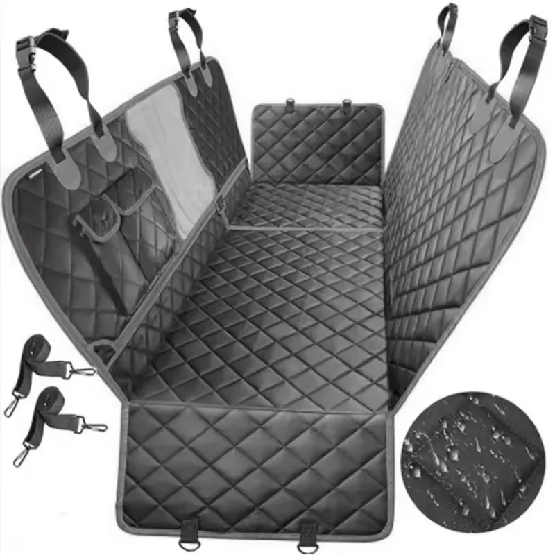 Detachable Split Pet with Sitting Style Car Rear Row Car Pet Mat Cationic Waterproof Anti-Scratch Pet Pad